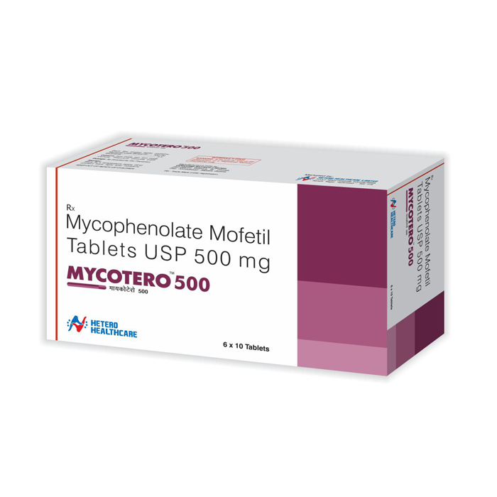 MYCOTERO 500 MG TABLET